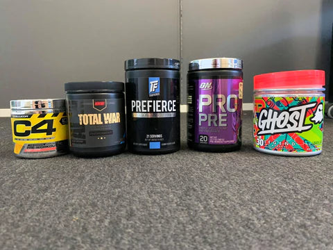Top 5 Best PRE-WORKOUT Supplements EVER 